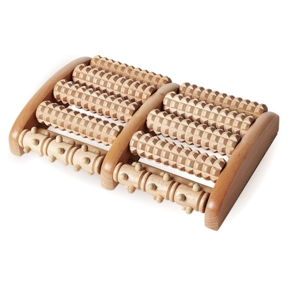 Dual Wooden Foot Roller – Acupressure Therapy - Picture 10 of 11